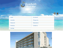 Tablet Screenshot of beachsideresorthotel.com